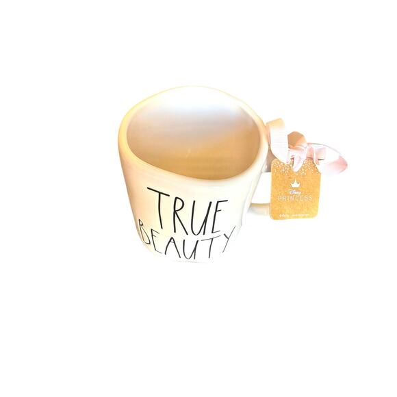 Rae Dunn Disney Princess Beauty and the Beast Bell True Beauty Ceramic Mug - Picture 2 of 3